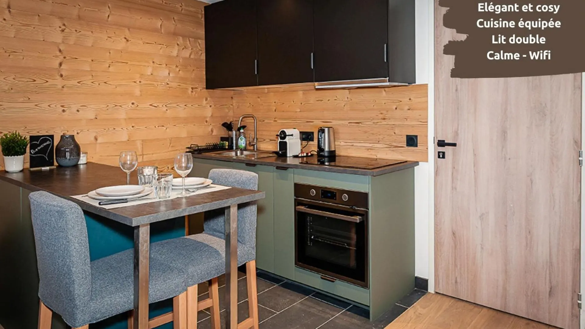 Huez - Cosy - Chaleureux - Calme - Wifi Apartment Le Bourg-d'Oisans