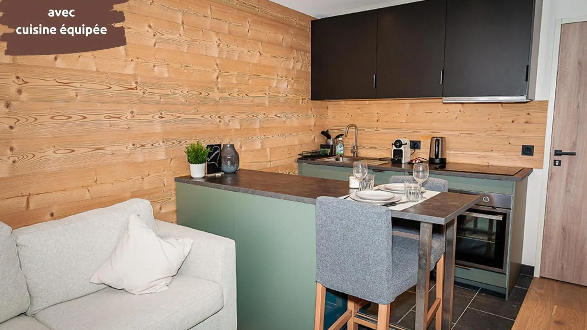 Huez - Cosy - Chaleureux - Calme - Wifi Apartment Le Bourg-d'Oisans France